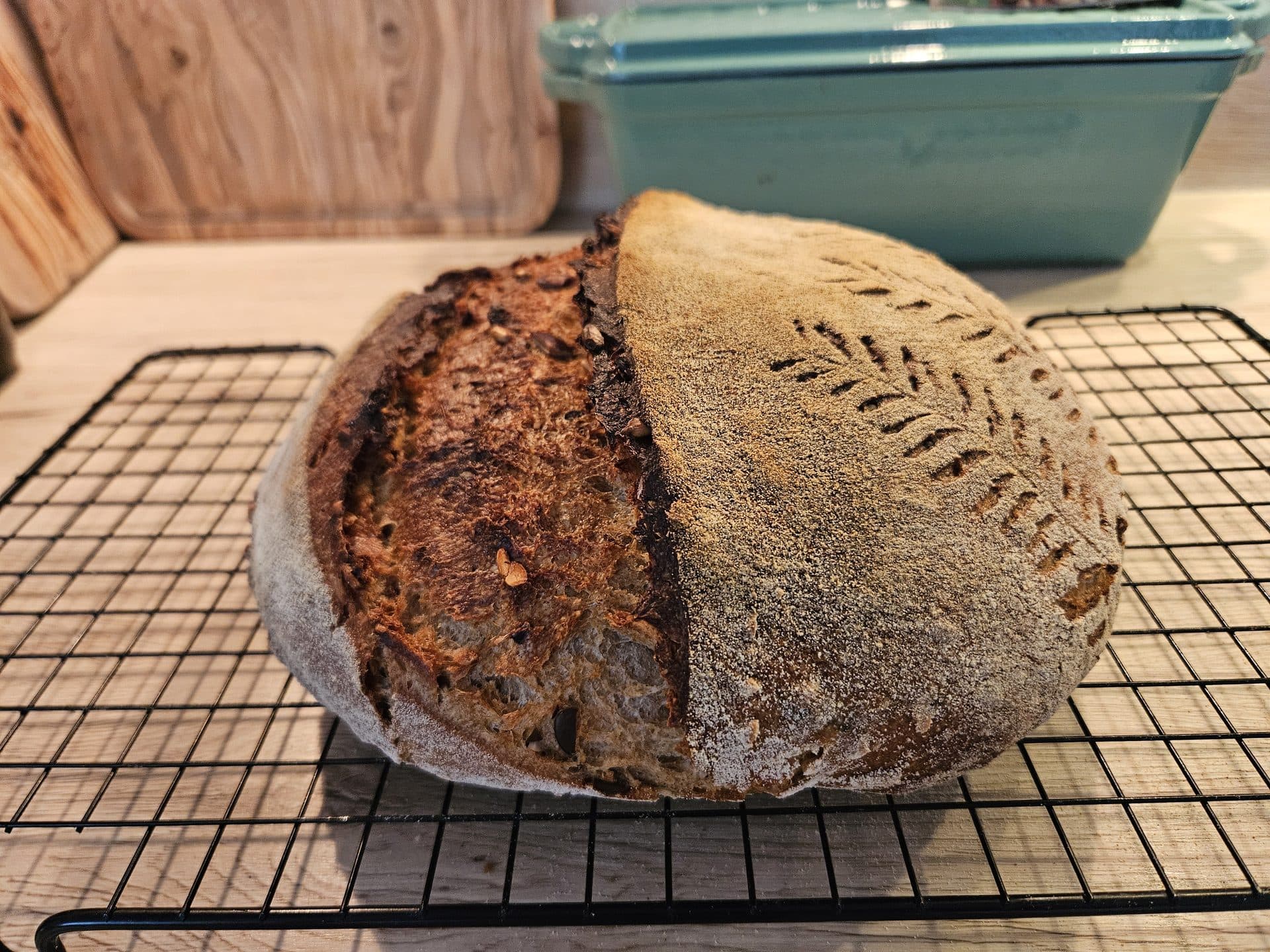 Roggenmischbrot mit Saaten 500g Bild 3